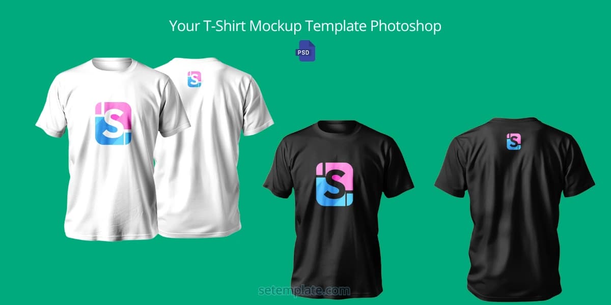 Your T-Shirt Mockup Template Photoshop