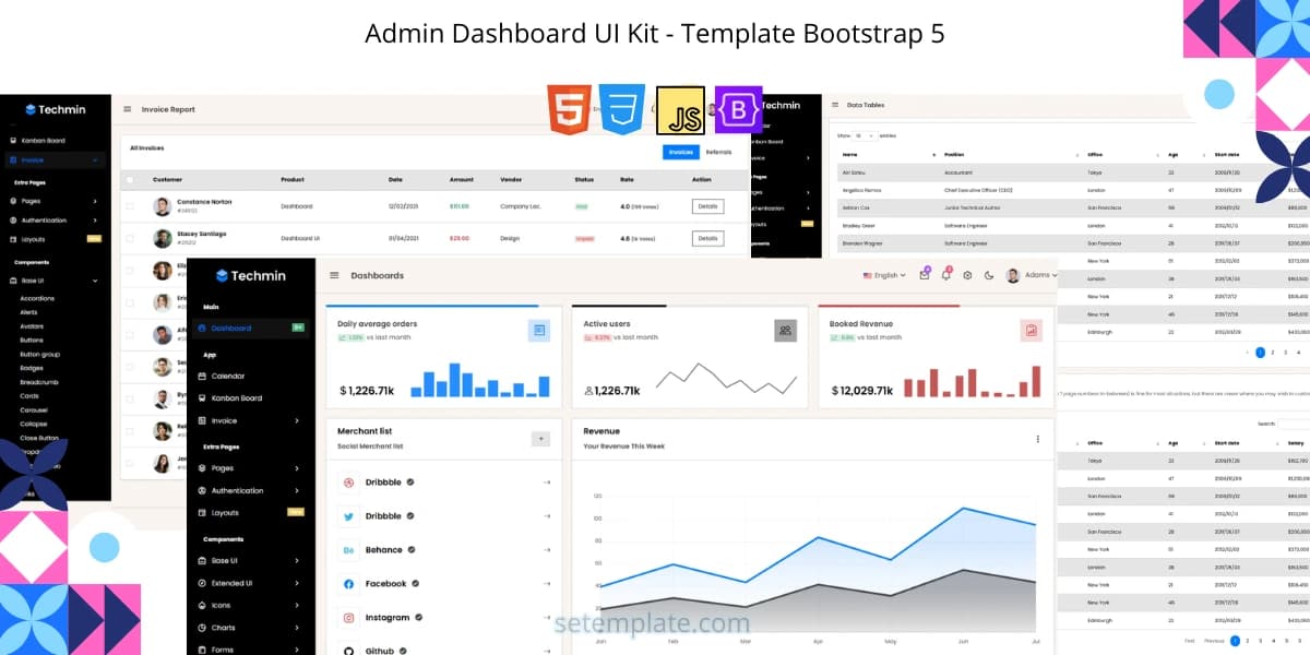 Admin Dashboard UI Kit